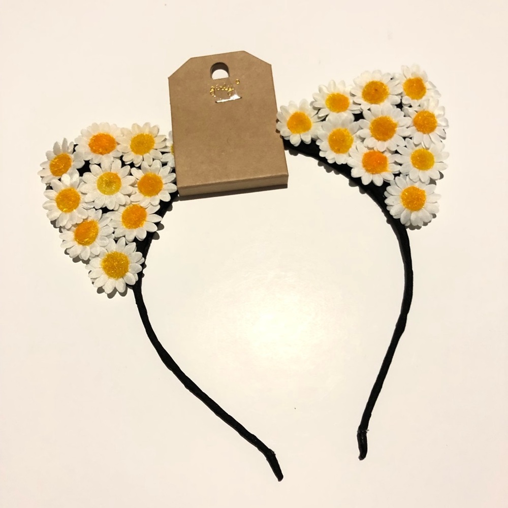Flower cat ear Headband
